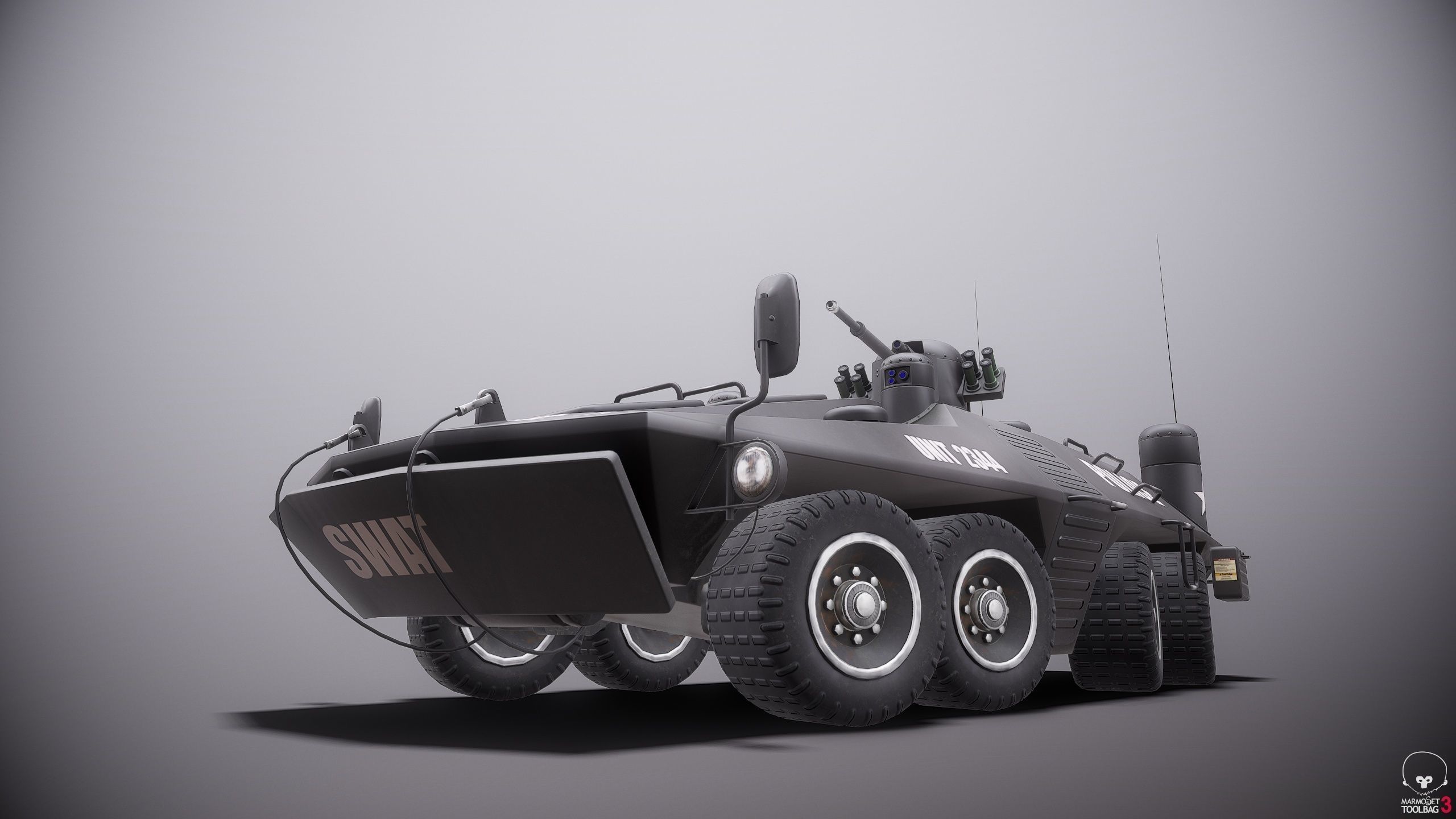 SWAT APC 3D model_12
