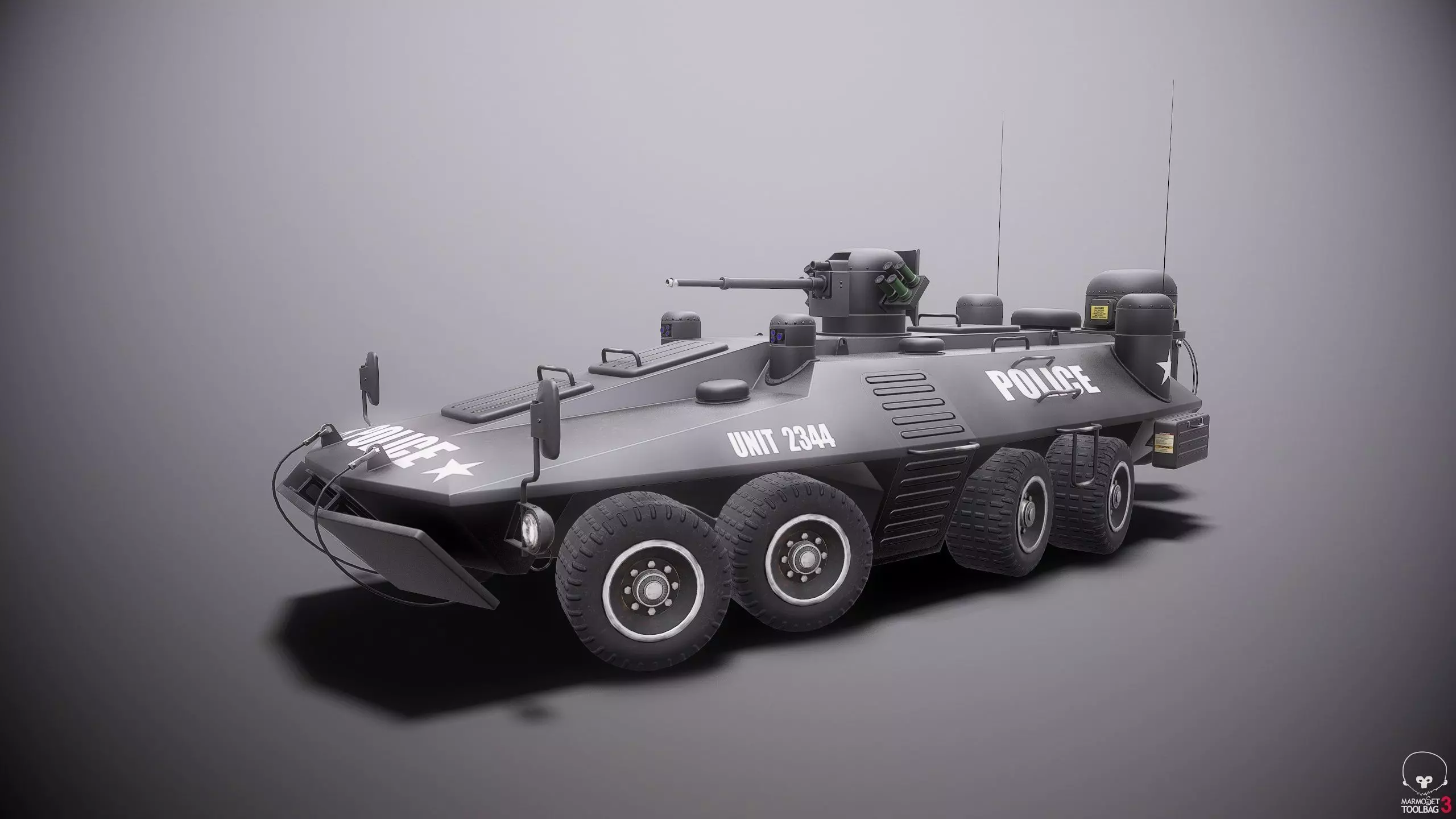 SWAT APC 3D model_0