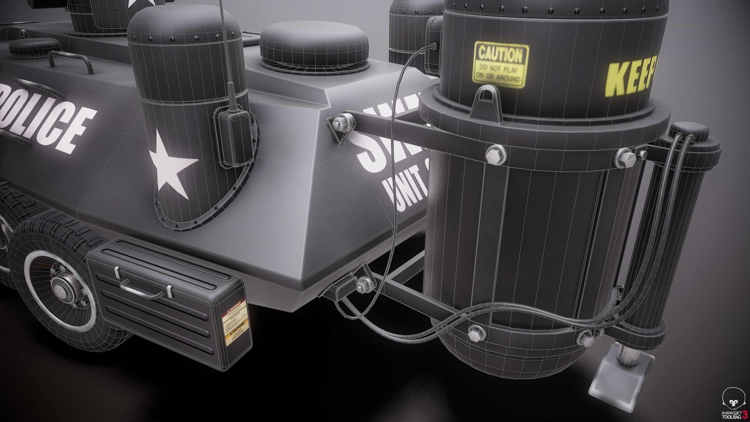 SWAT APC 3D model_19