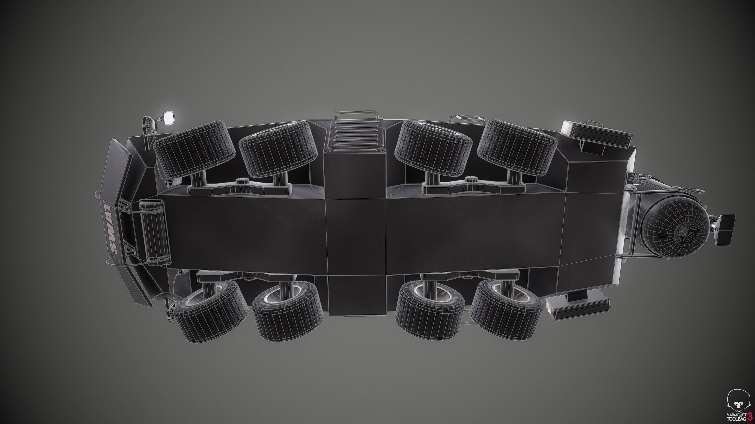 SWAT APC 3D model_22