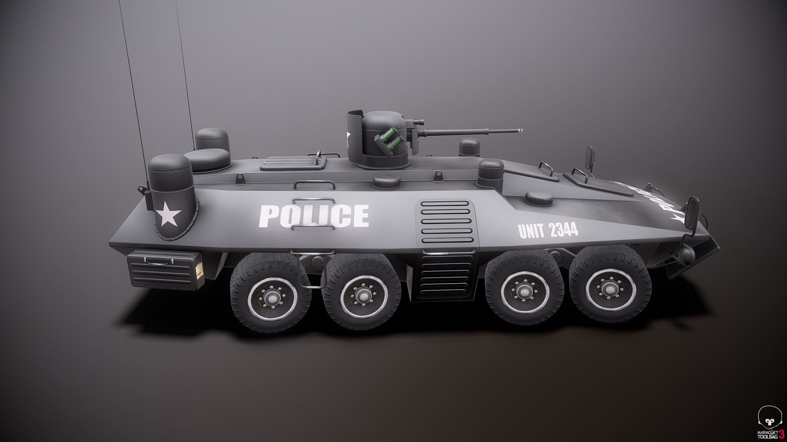 SWAT APC 3D model_10