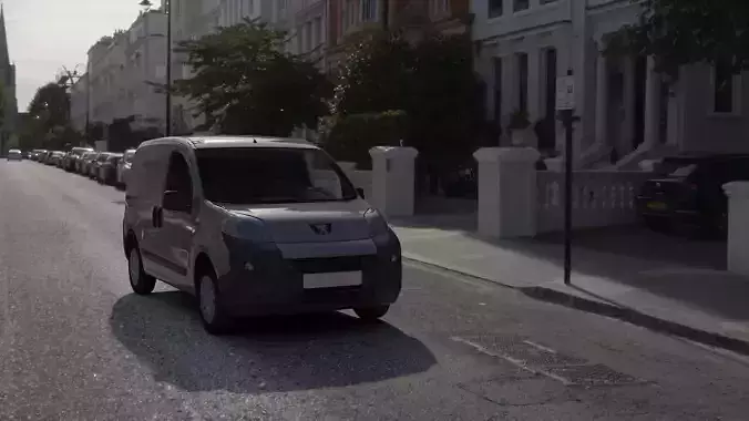 Vehicle peugeot 3D model