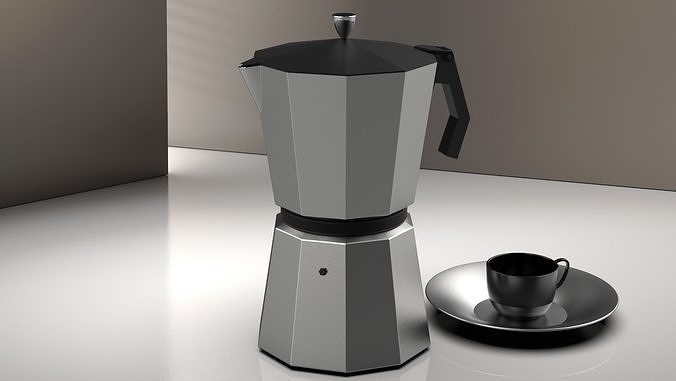 tetera italiana 3D model