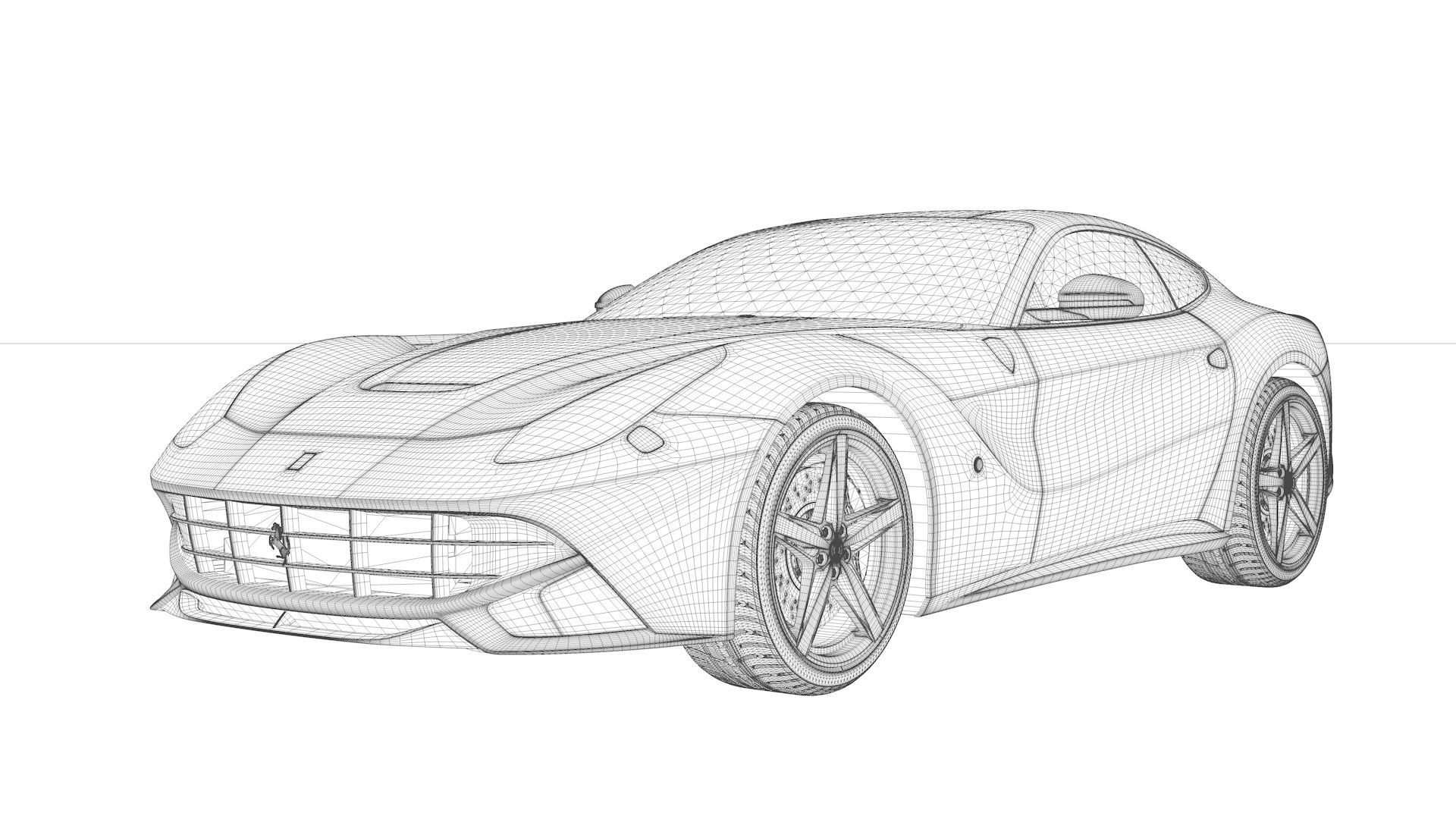 Ferrari F12 Berlinetta 3D model_8