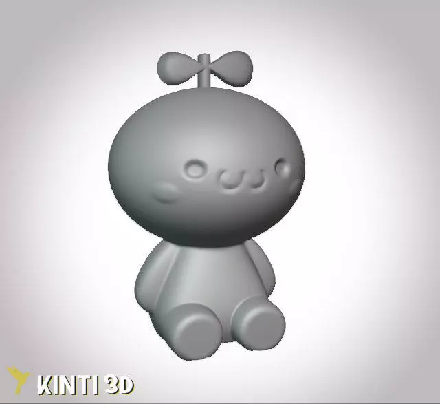 Cute moneybox Free 3D print model_0