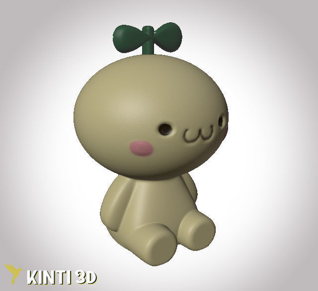 Cute moneybox Free 3D print model_4