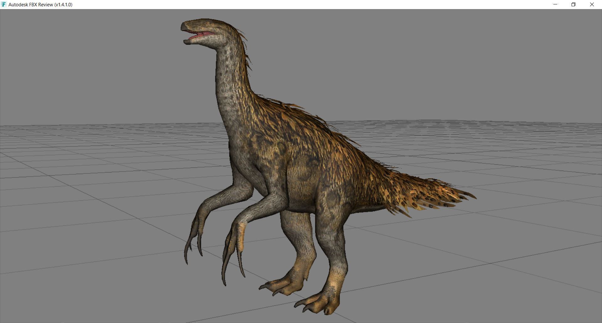 Dinosaur 59 Low-poly 3D model_2