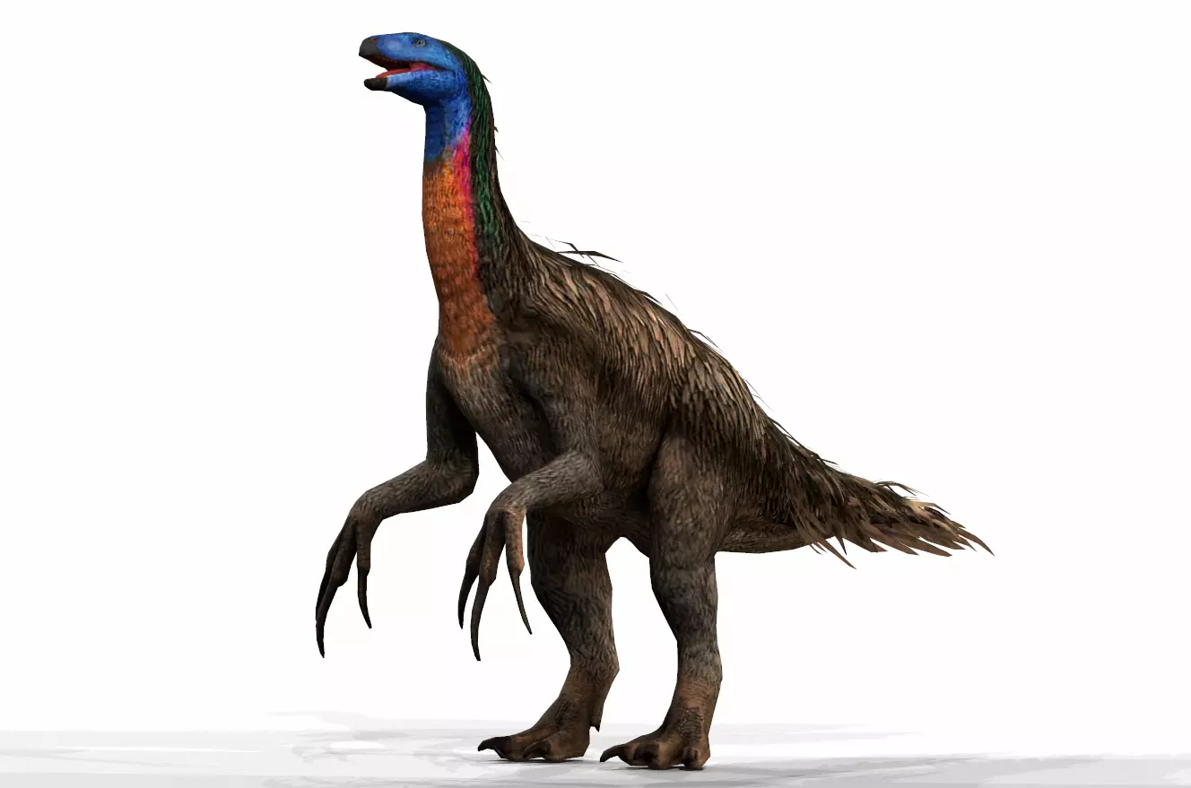 Dinosaur 60 Low-poly 3D model_0