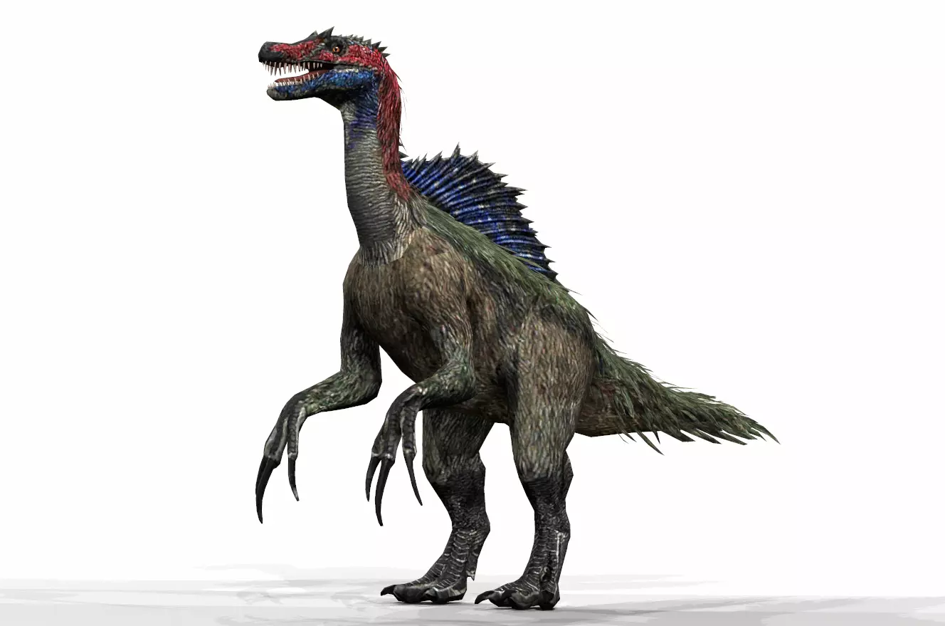 Dinosaur 61 Low-poly 3D model_0