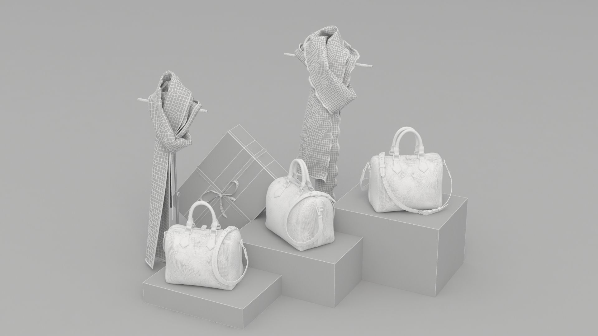 LOUIS VUITTON BAGS 008 3D model_5