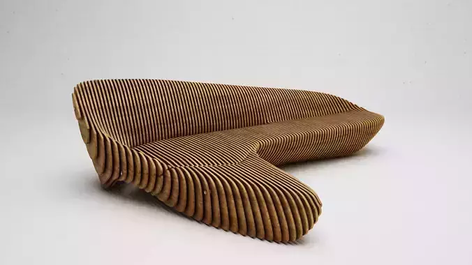 Parametric bench Sofa