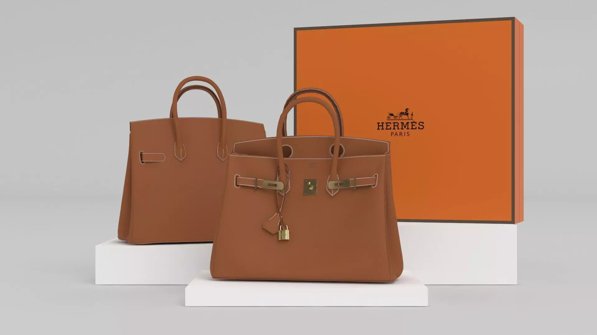 HERMES BIRKIN 001 3D model