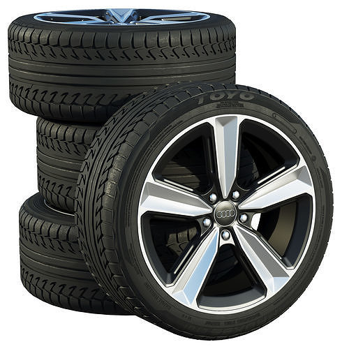 Audi wheels 3D model
