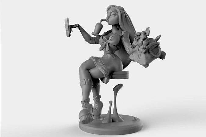 Hoverworld plastic toy 3D print model