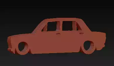 llavero fiat 128 keychain  