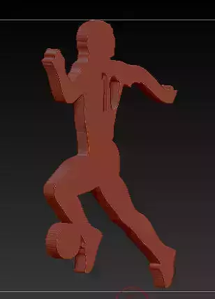 llavero Diego Armando keychain  3D print model