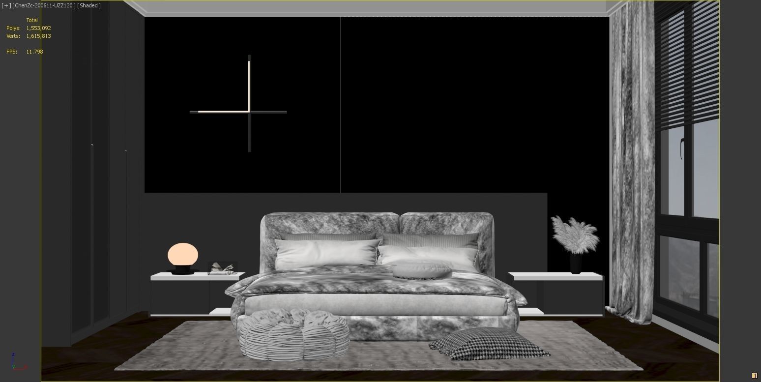 BEDROOM 002 3D model_1