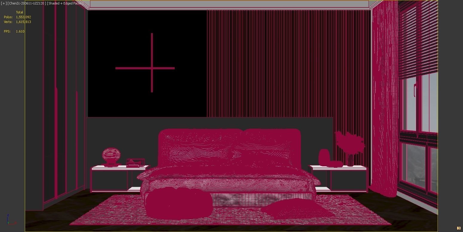 BEDROOM 002 3D model_3