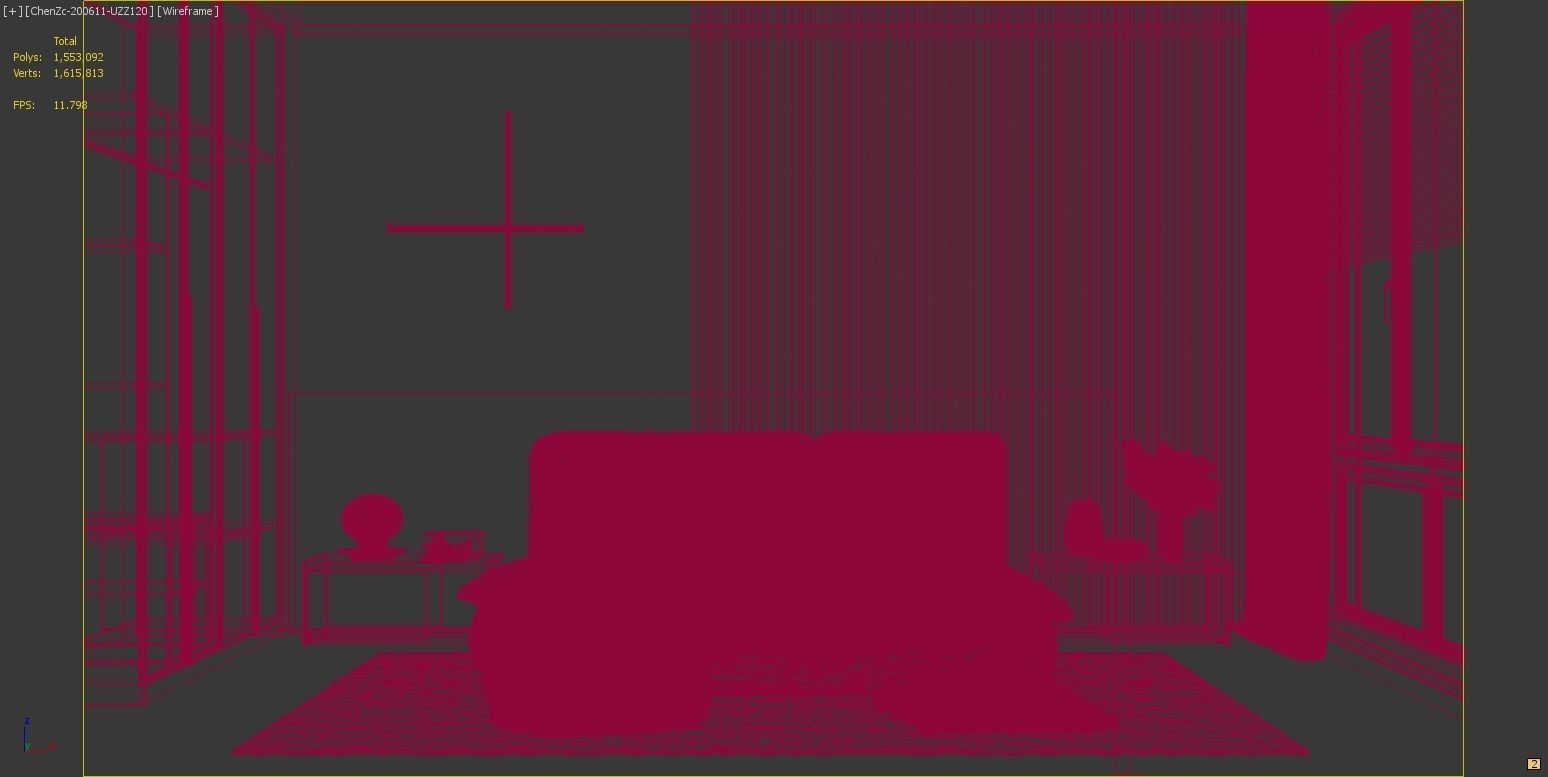 BEDROOM 002 3D model_2