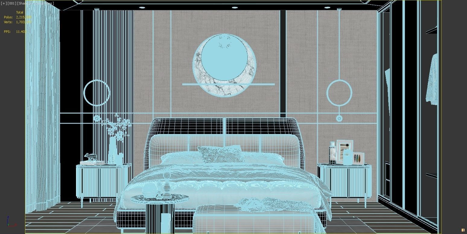 BEDROOM 005 3D model_2