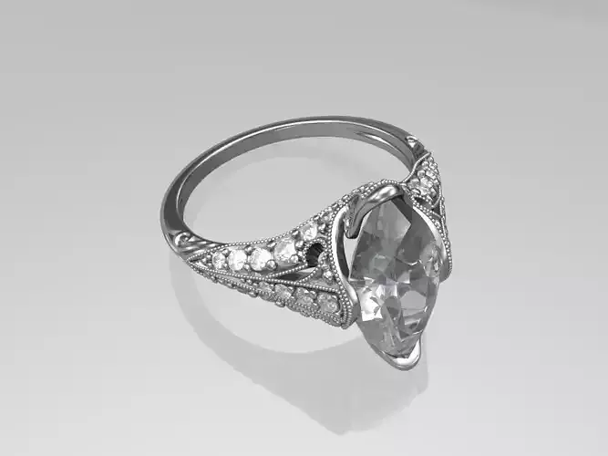 Art deco ring