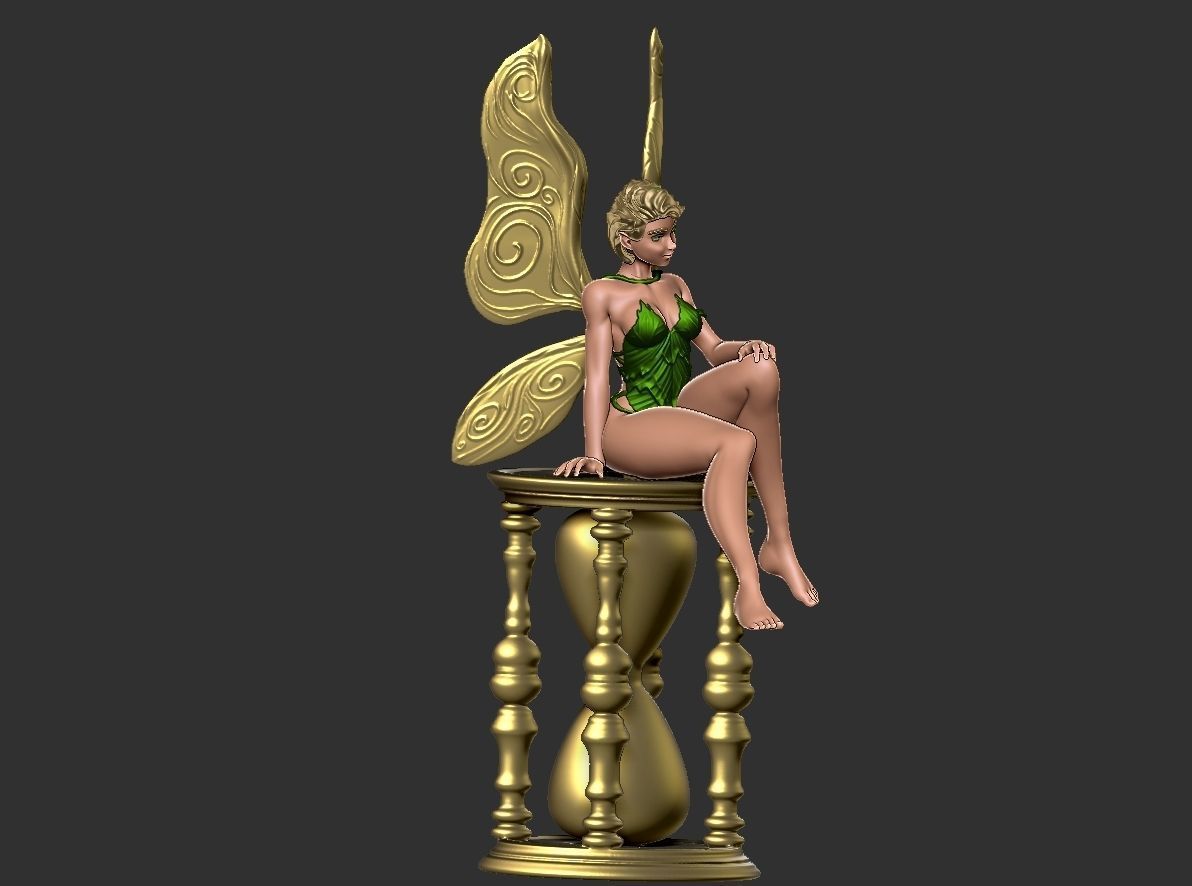Fairy tale - Tinkerbell fan art 3D print model_6