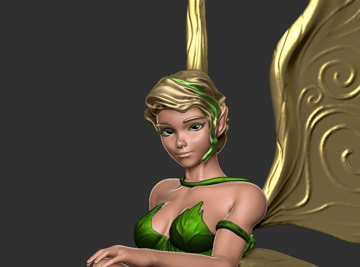 Fairy tale - Tinkerbell fan art 3D print model_7
