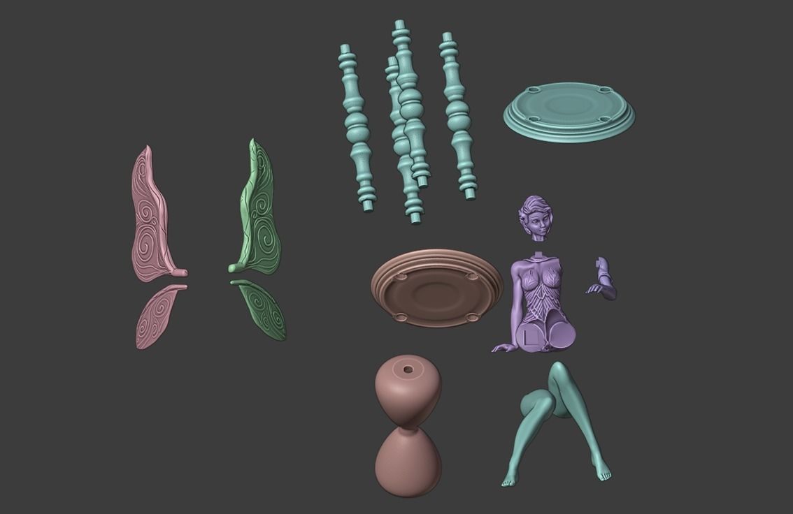Fairy tale - Tinkerbell fan art 3D print model_8