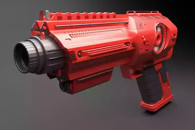 3D Blaster gun