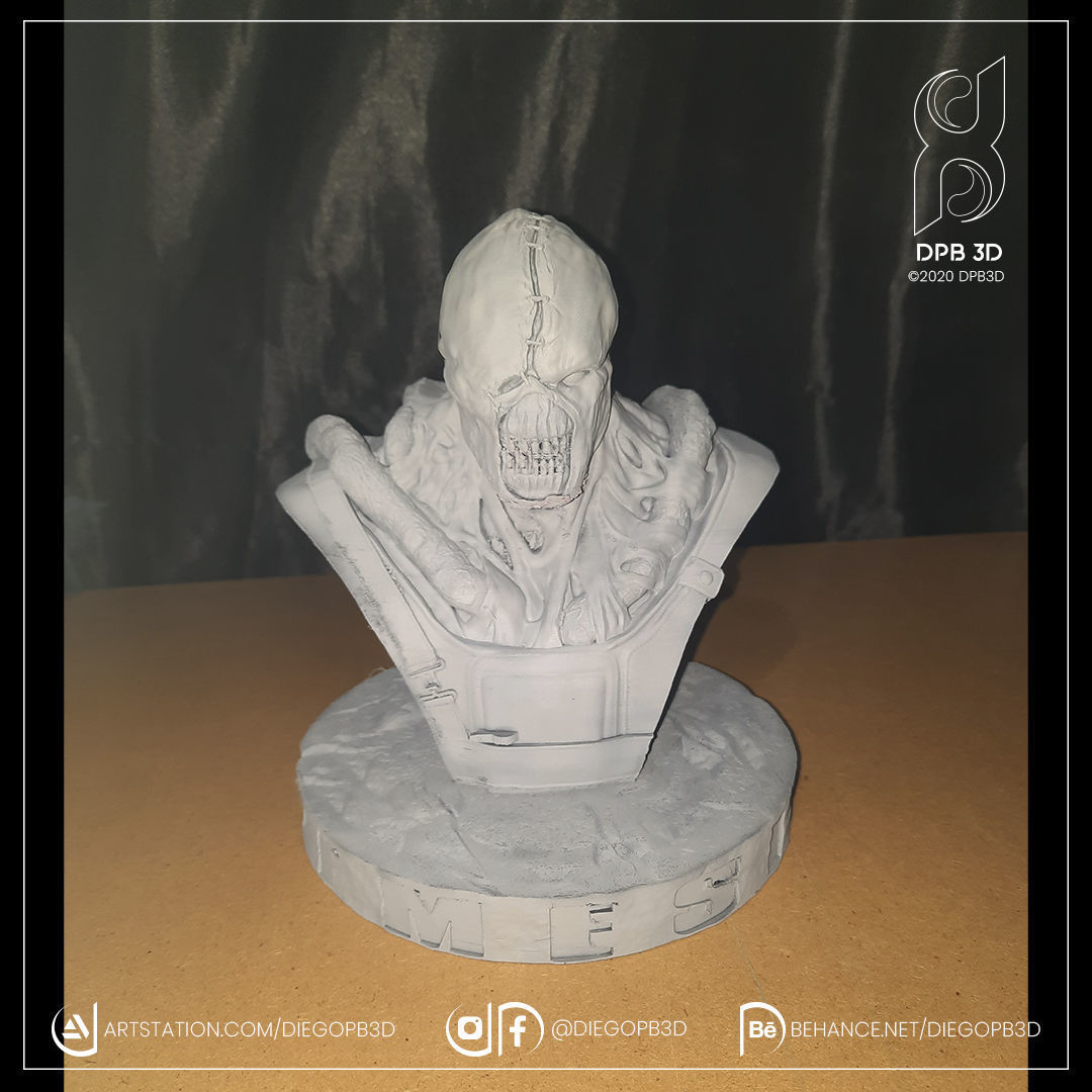 NEMESIS RESIDENT EVIL 3  VOL 2 3D print model_5