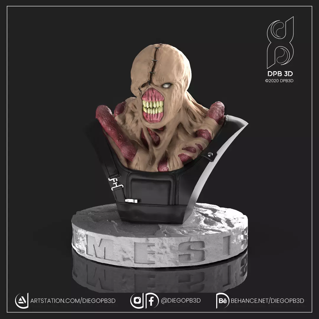 NEMESIS RESIDENT EVIL 3  VOL 2 3D print model_0