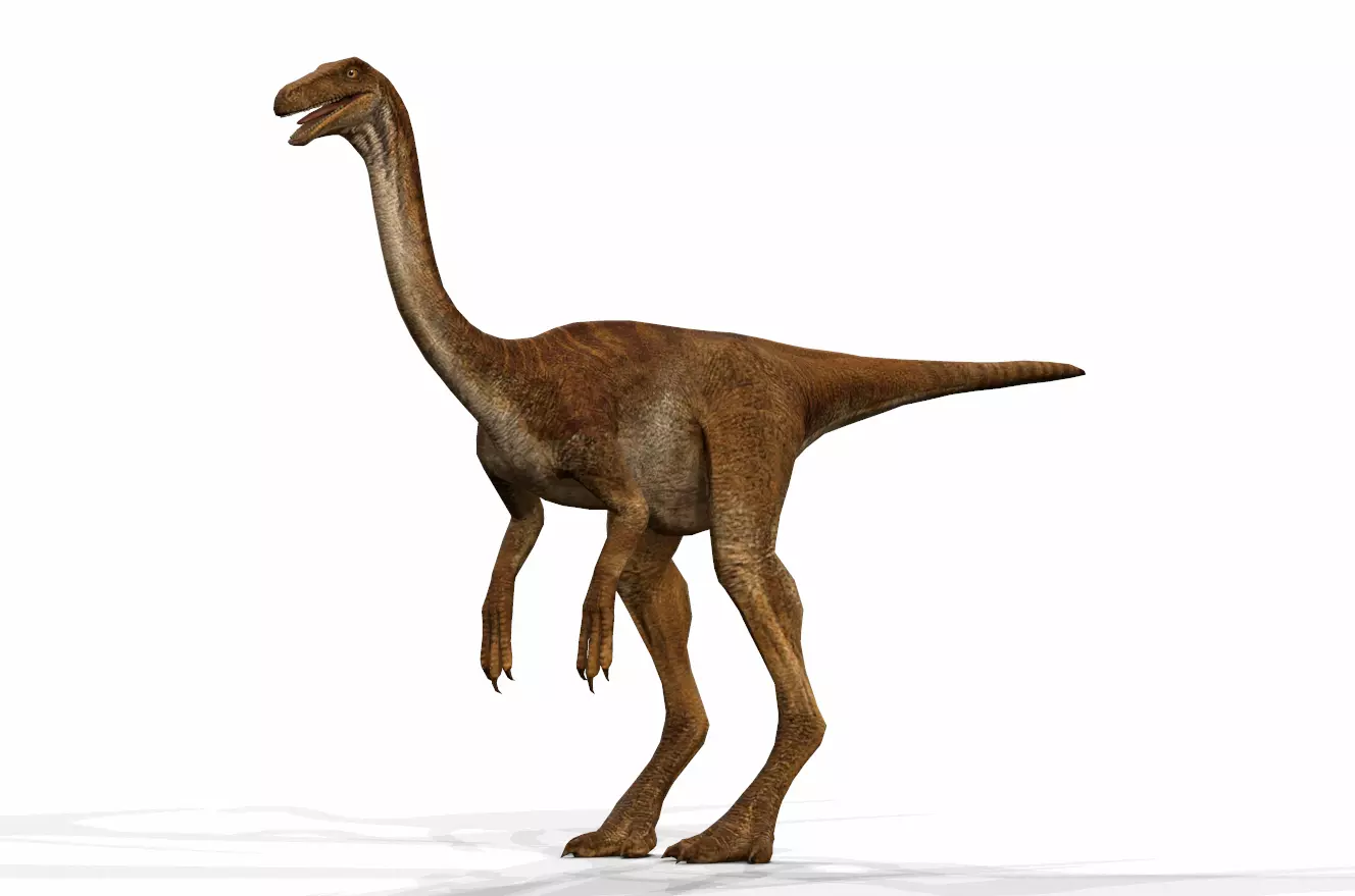 Dinosaur 64 Low-poly 3D model_0