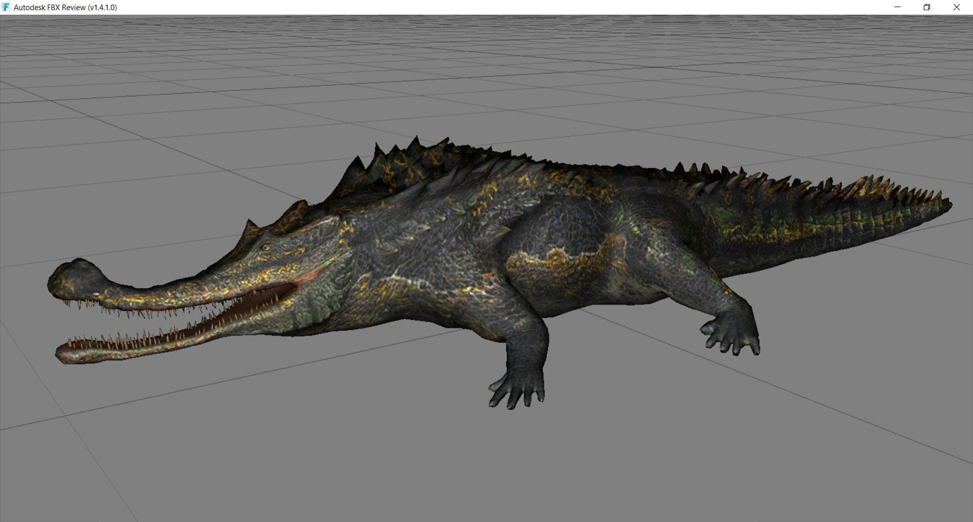 Dinosaur 69 Low-poly 3D model_2