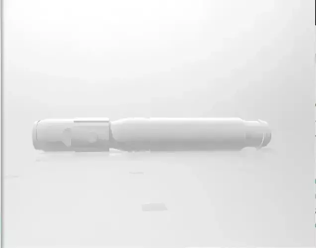 Mace Windu Lightsaber Handle 3D print model Mace Windu Lightsaber Handle 3D print model