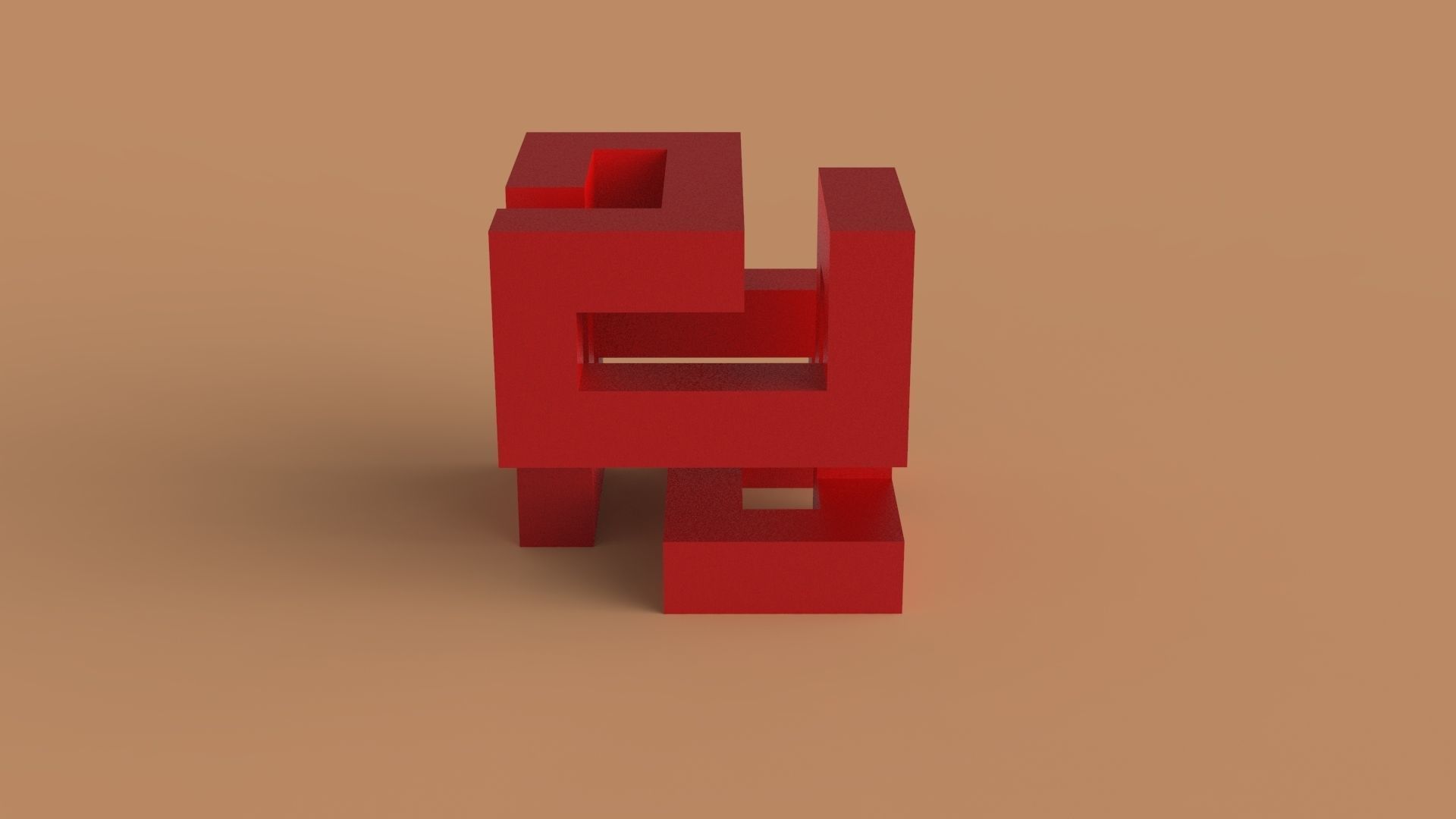 SNAKECUBE 3DPrint 3D print model_2