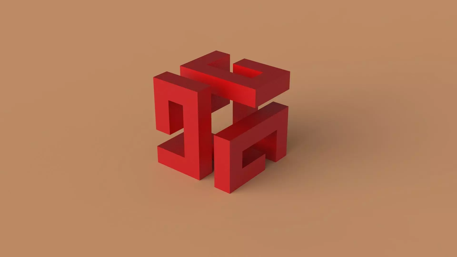 SNAKECUBE 3DPrint 3D print model_0