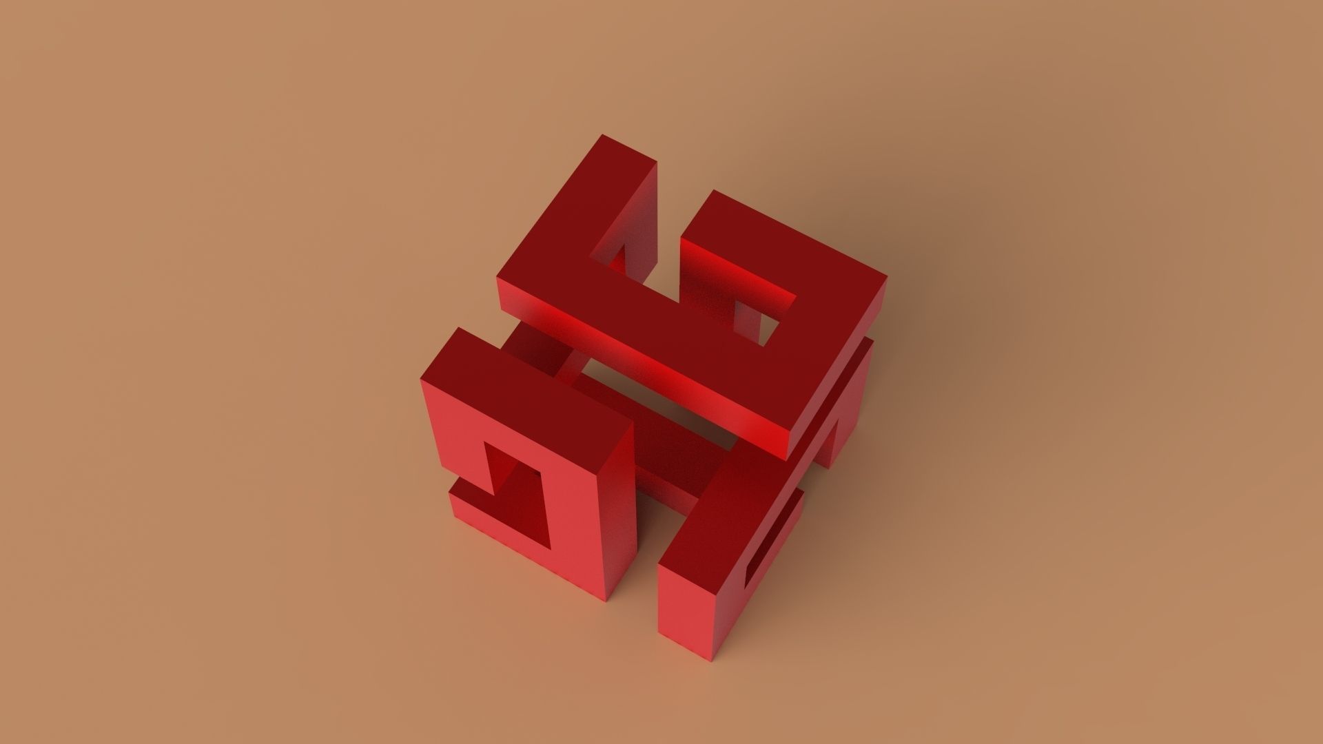 SNAKECUBE 3DPrint 3D print model_3