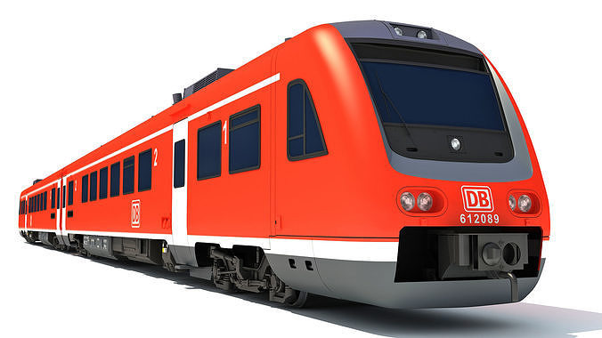 DB Train 3D model