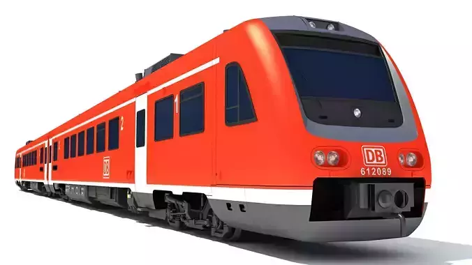 DB Train 3D model