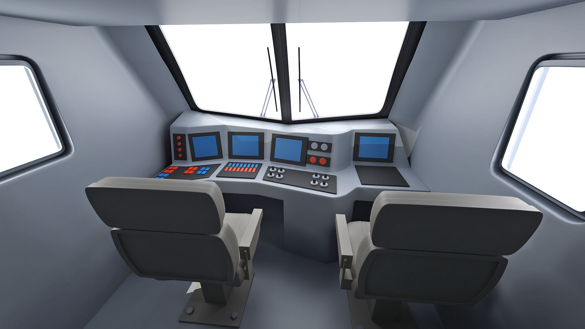 3D Amtrak Electric Locomotive 3D model_7