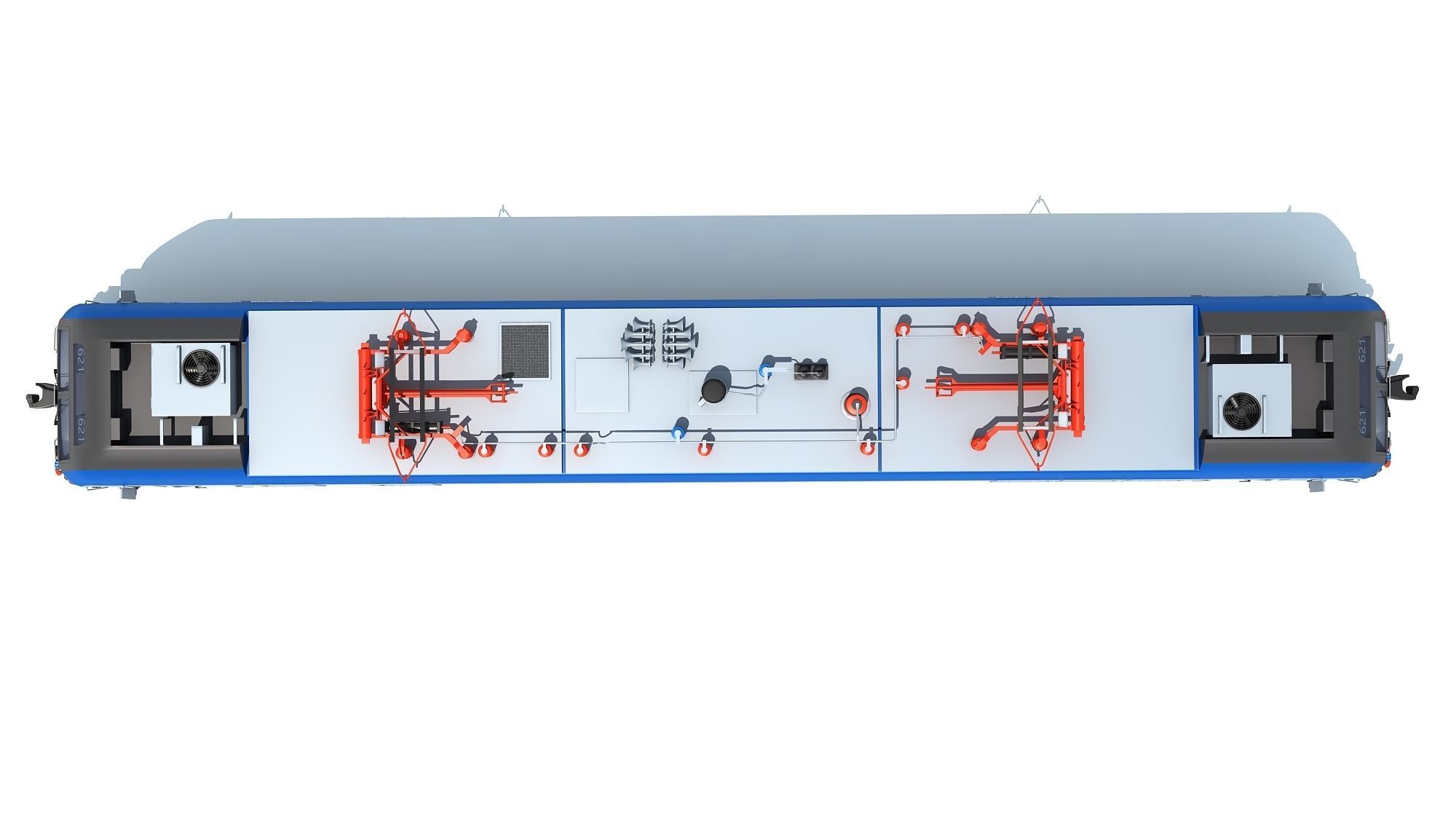 3D Amtrak Electric Locomotive 3D model_11