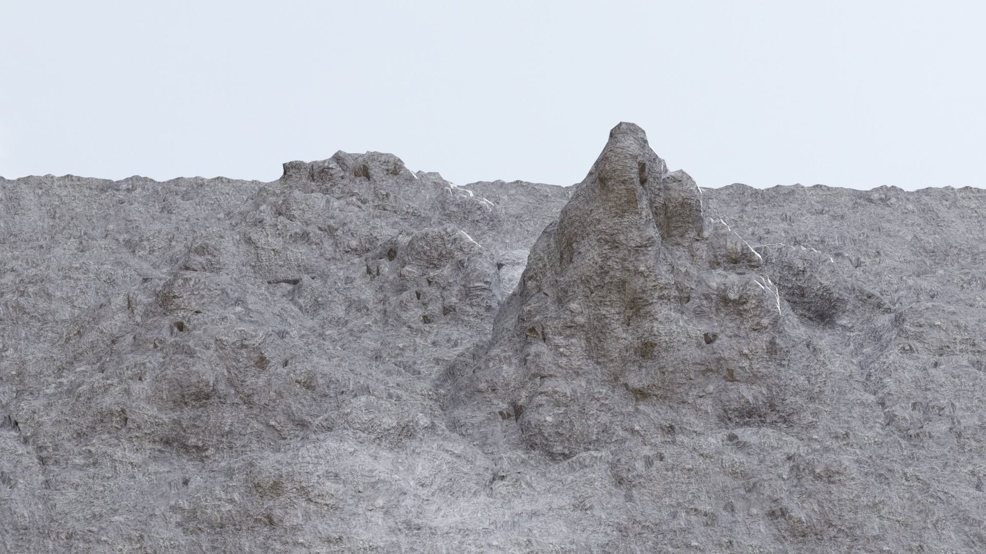 Rocky Terrain Free 3D model_1