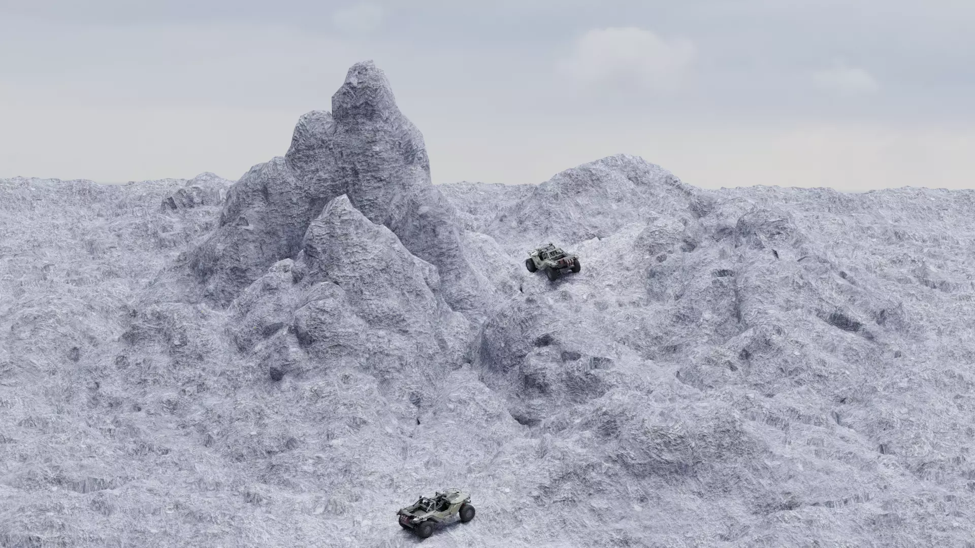 Rocky Terrain Free 3D model_0