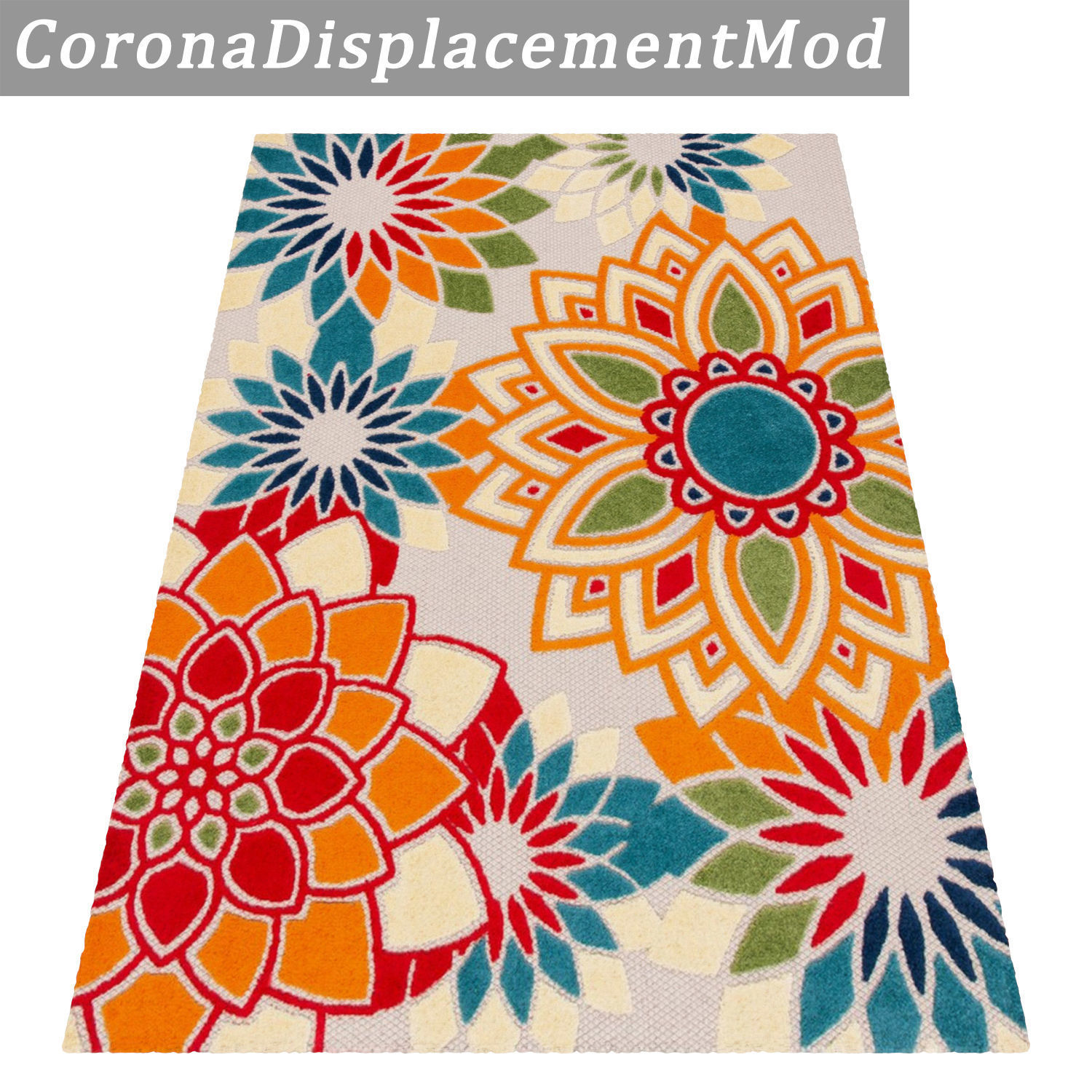 Rug Set 2344 3D model_4