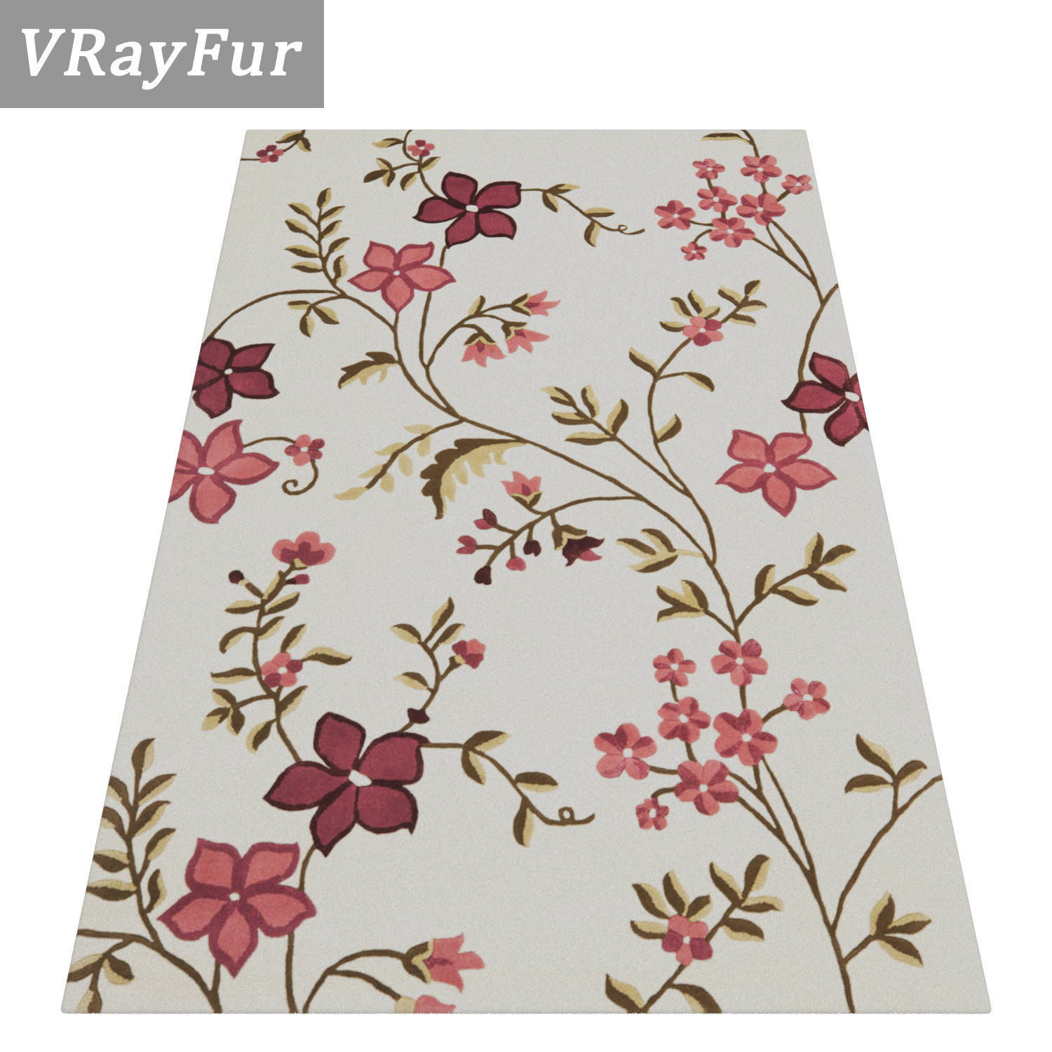 Rug Set 2344 3D model_2