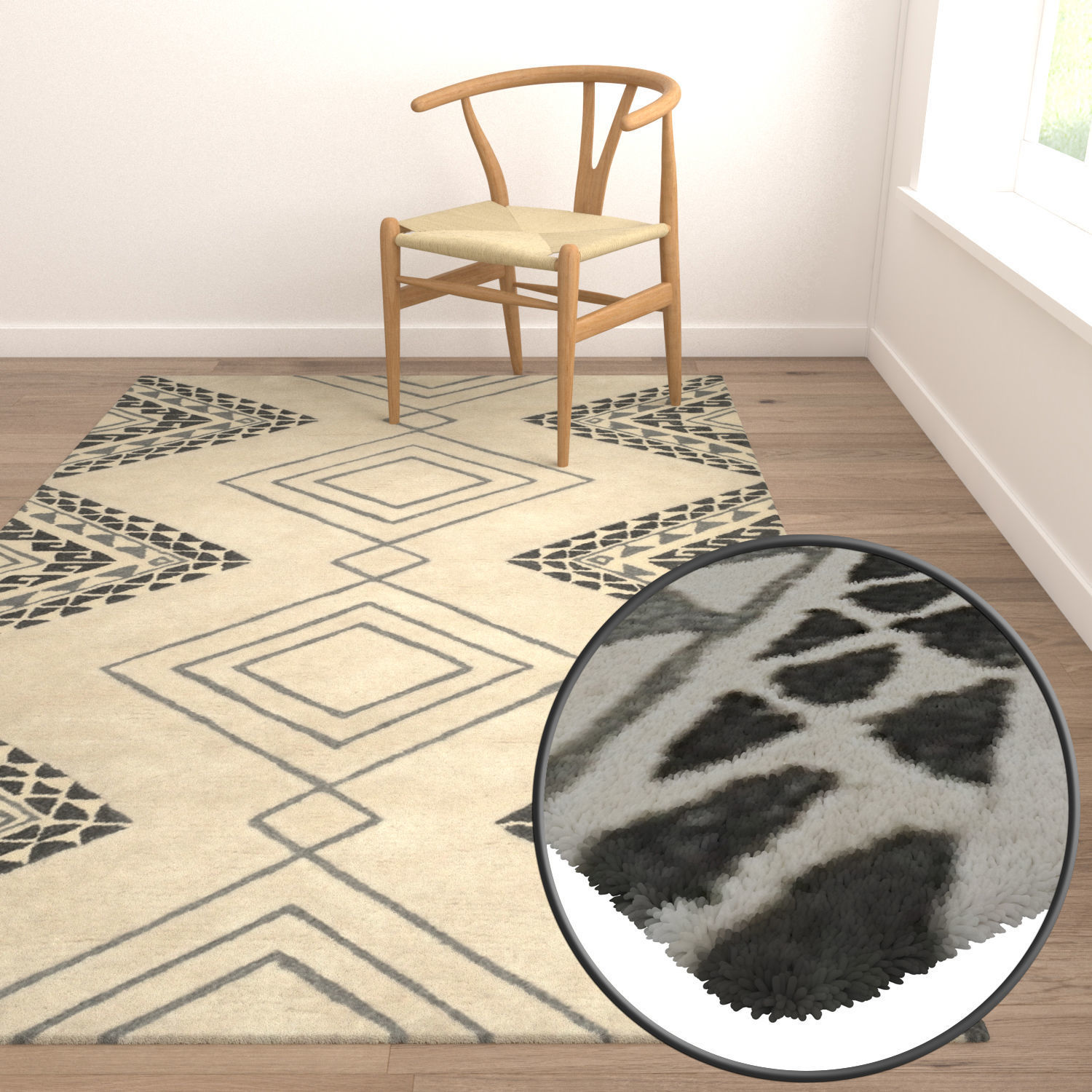Rug Set 2348 3D model_5