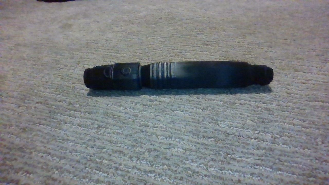 Mace Windu Lightsaber 3D print model_1