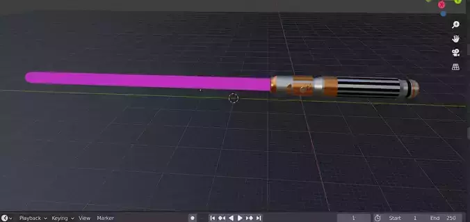 Mace Windu Lightsaber