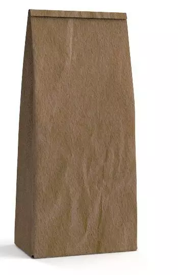 Pet Food Foil Pouch Bag Mock Up 3D model 3D model