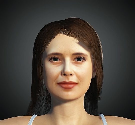 Unity Digital Human RH003 Free 3D model